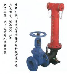 地上式消防水泵接合器SQS100-1.6